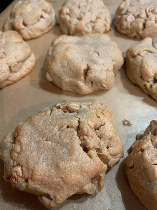 Giant Peanut Butter Chip Cookies