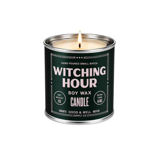 Witching Hour Soy Candle - Halloween Collection
