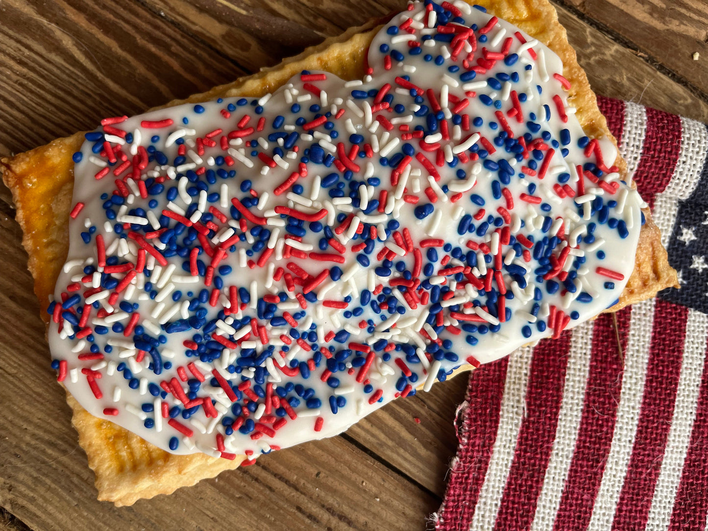 Patriotic Jumbo Poptart