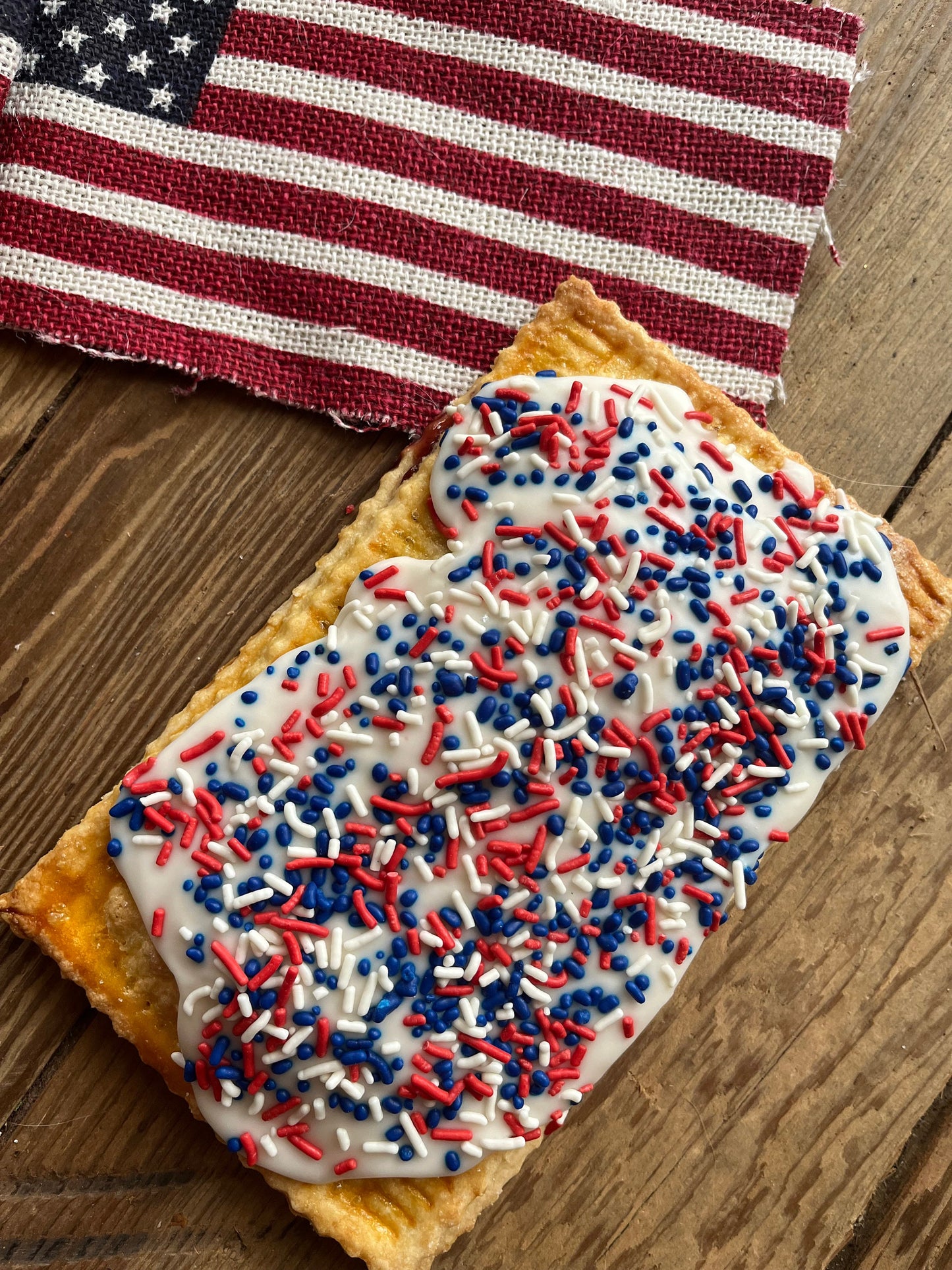 Patriotic Jumbo Poptart