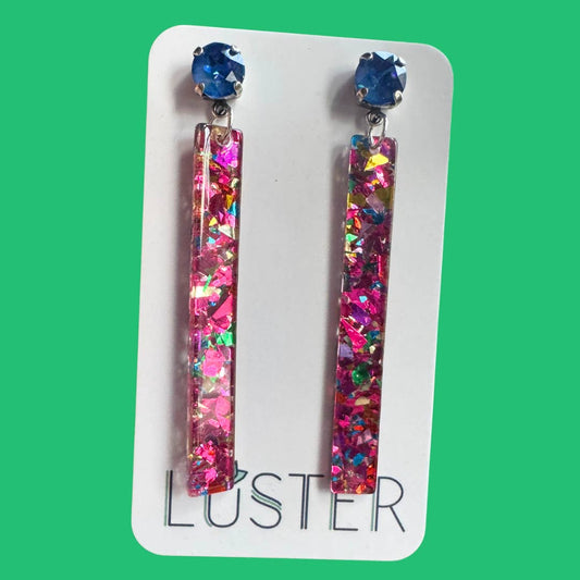 Confetti Stick Drop Lightweight Earrings