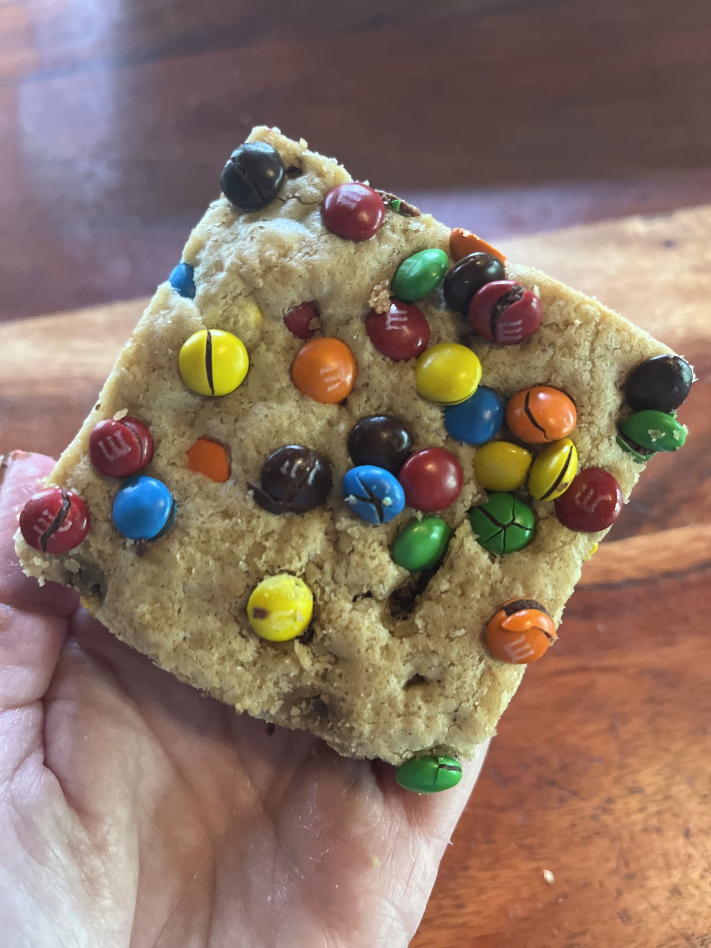 Peanut Butter Oat Monster Bars