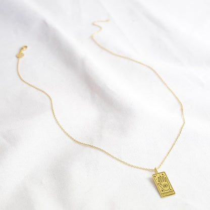 Fortune Tarot Card Necklace