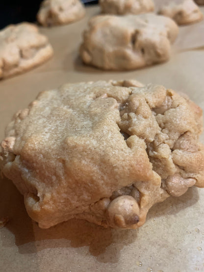 Giant Peanut Butter Chip Cookies
