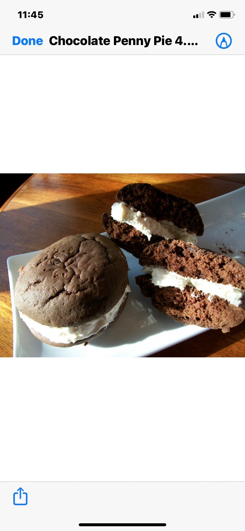 Chocolate Whoopie Pies